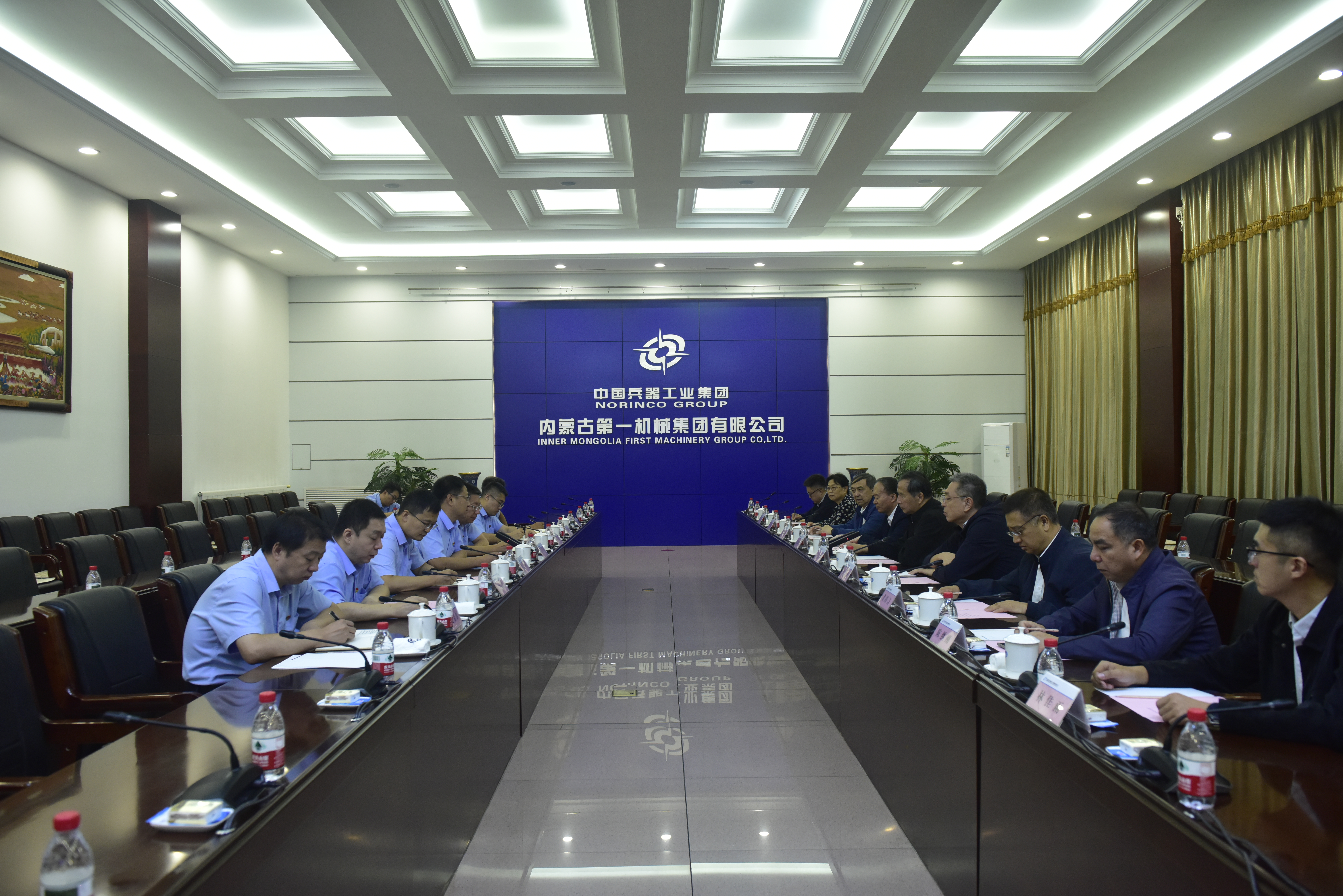 鷹領航空高端裝備技術秦皇島有限公司領導來公司走訪交流